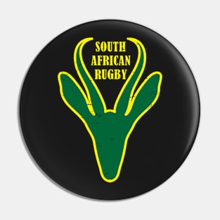 springbok Face South Africa 2019 Green & Gold Pin