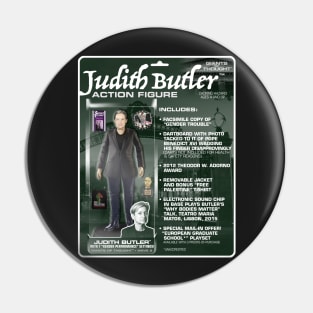 Judith Butler Action Figure Pin