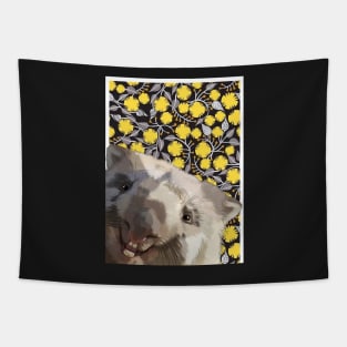 For The Love Of Wombats - Peekaboo Tapestry