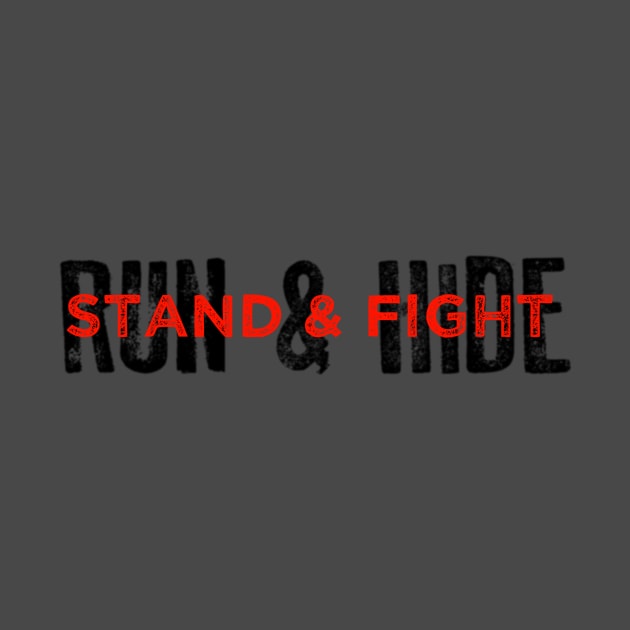 Stand And Fight Second Amendment by LedgeableDesigns