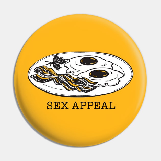 Breakfast Crew Sex Appeal two sided inspired by Joe Pera Pin by The Curious Cabinet