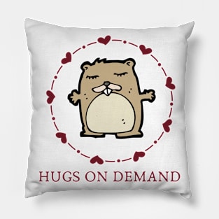 Hugs On Demand Pillow