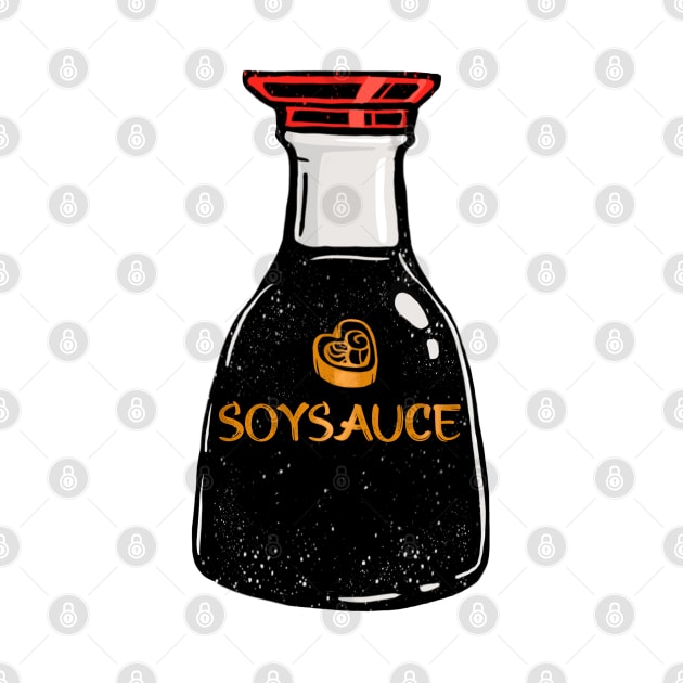 I love soy sauce by Artbysusant 