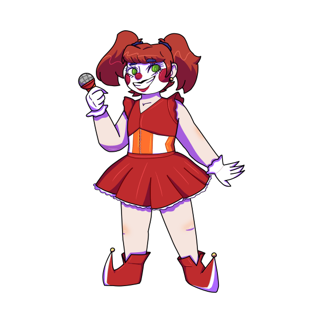 Circus Baby Gijinka Transparent by spaceagebarbie