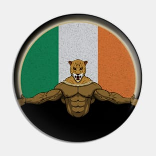 Cheetah Ireland Pin