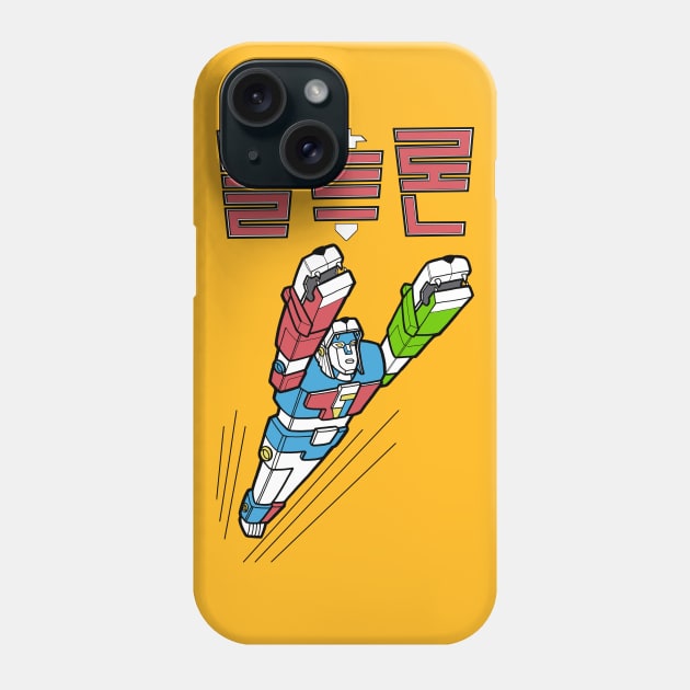 Korean Voltron Phone Case by retroworldkorea