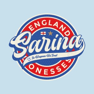 Sarina Soccer Badge (In Wiegman We Trust) T-Shirt