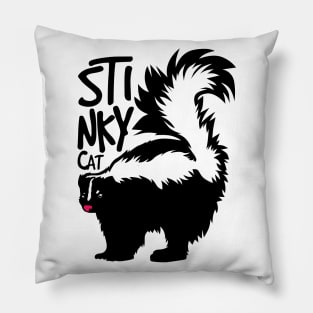 Stinky Cat Pillow