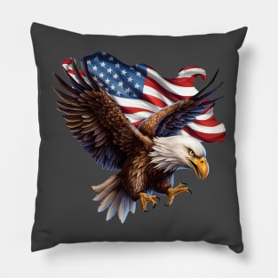 American Eagle Design Pillow