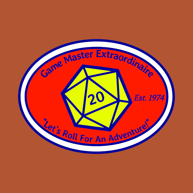 Game Master Extraordinaire Logo 1 by RD Doodles