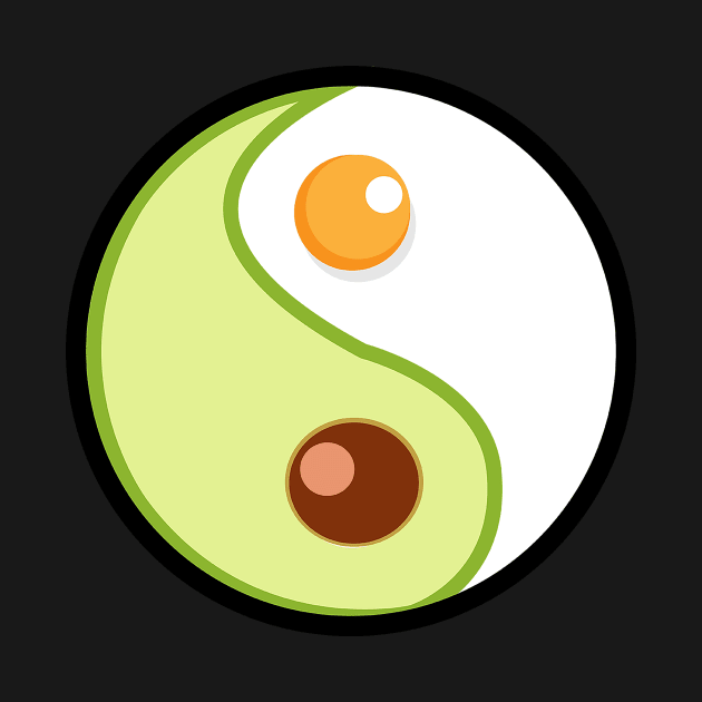 KETO YING YANG (ketogenic diet) by mrcoder