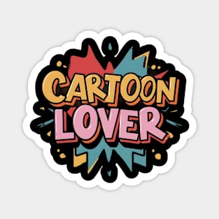 Vintage Vibes: Cartoon Lover's 80s Extravaganza Magnet