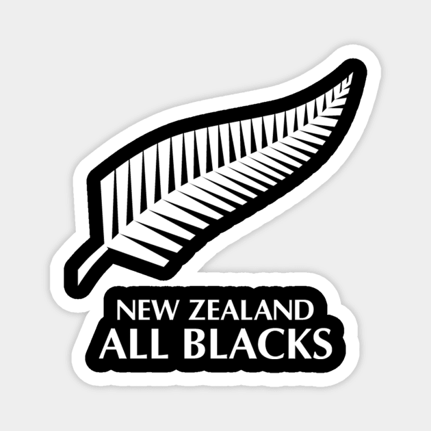 All Blacks Magnet by Pawsitivity Park