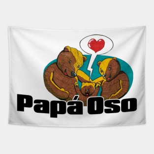 Papá Oso logo Tapestry