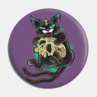 Nekomata Pocket Tee Pin