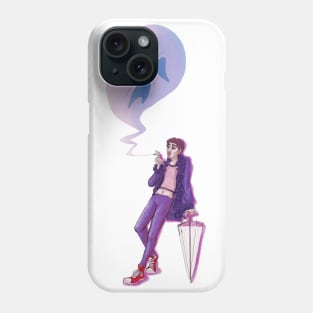 Ghost smoke - without background Phone Case