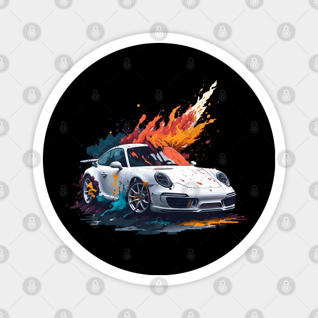 Havslug God følelse deform Porsche 911 - Porsche 911 - Magnet | TeePublic