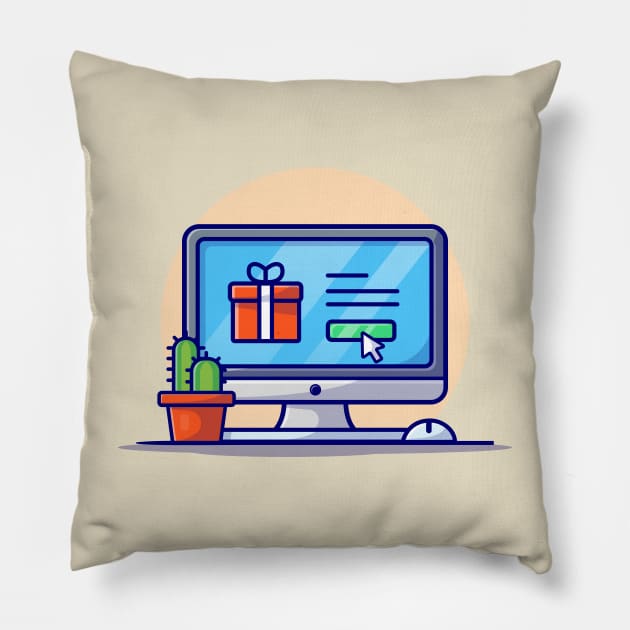 Online Shopping Pillow by Catalyst Labs