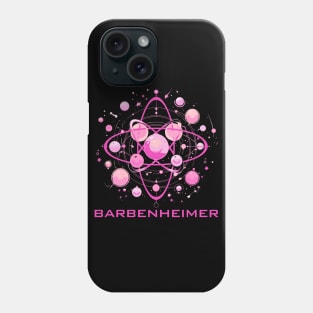 Barbenheimer Pink Atom Phone Case