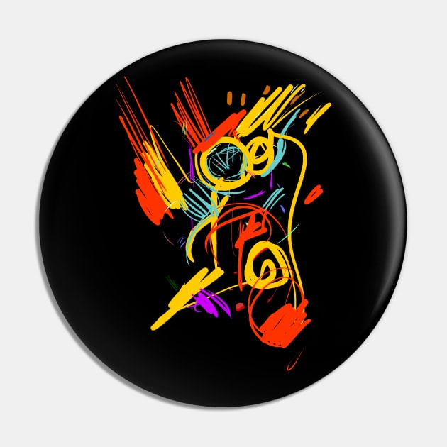 art - fun - JAZZ Pin by Nikokosmos