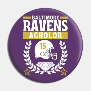 Baltimore Ravens Agholor 15 Edition 2 Pin