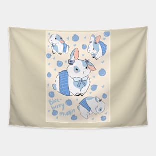 Blueberry Muffin Bunny! Tapestry