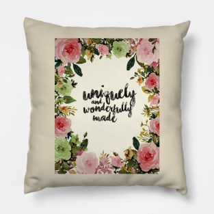 WONDERFULLY MADE Pillow