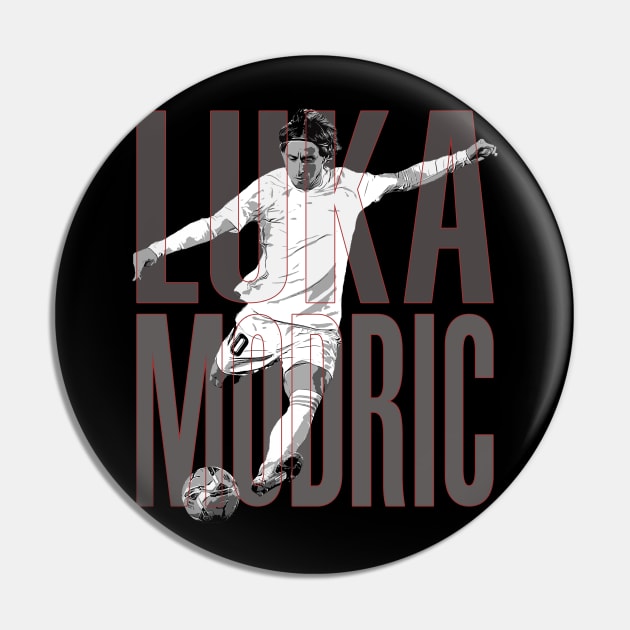 Luka Modric Legend Pin by StoneSoccer
