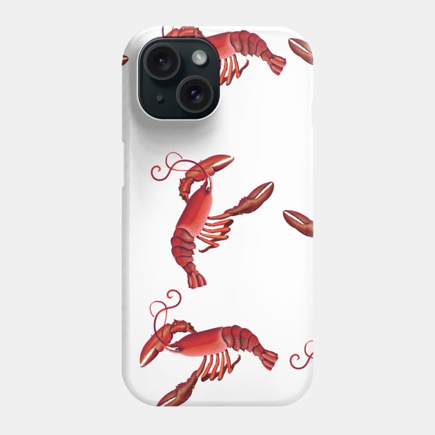 Lobsters Phone Case by nickemporium1