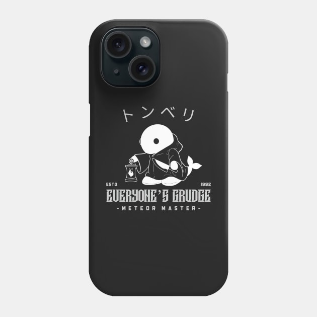 Everyone’s Grudge Blackwork Tonberry Black Phone Case by Popstarbowser