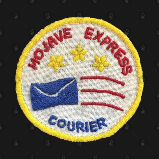 Embroidered Mojave Express Courier Patch by RoslynnSommers