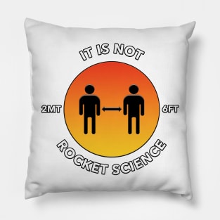 It Is Not Rocket Science Pillow