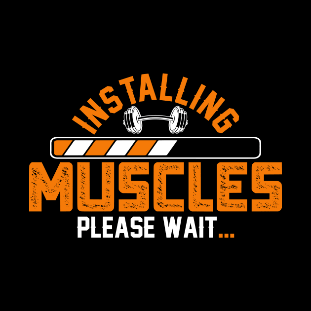 Installing Muscles Please Wait by badrianovic