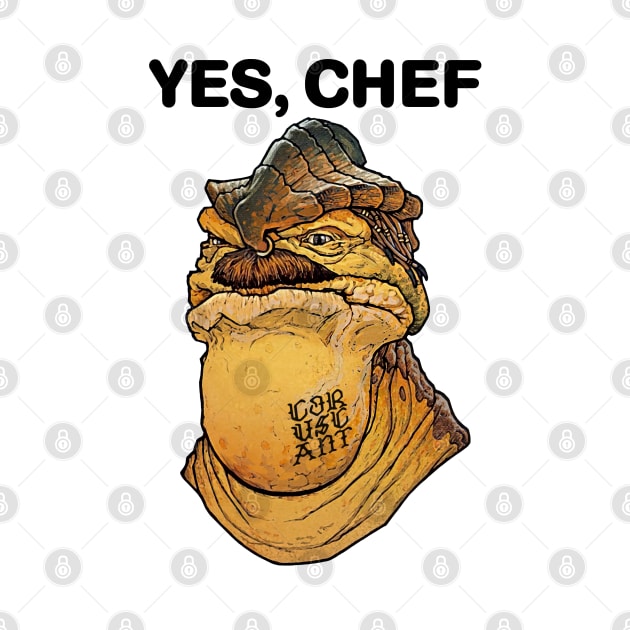 Yes Chef by artnessbyjustinbrown