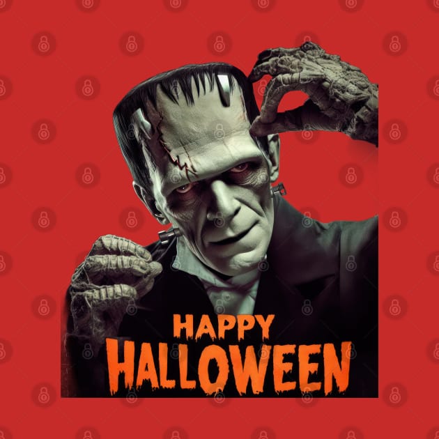 Frankenstein: Happy Halloween by TooplesArt