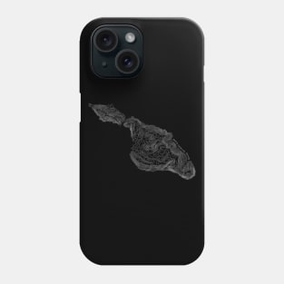 Santa Catalina Island (BW) Phone Case