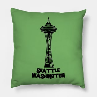 Seattle, Washington's Space Needle Pillow