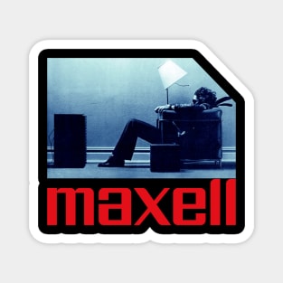 Blown Away "Maxell" Magnet