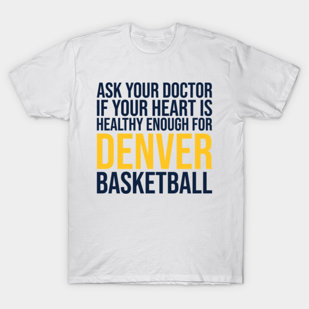 denver nuggets t shirt