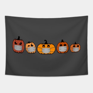 Mask-O-Lanterns Tapestry