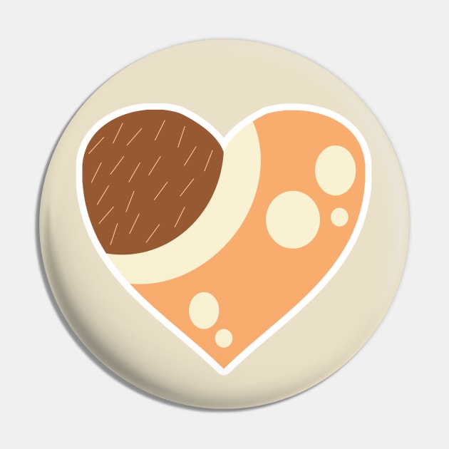 Mum Heeler | Heeler Family Fur Pattern Love Hearts Pin by DylanFredette