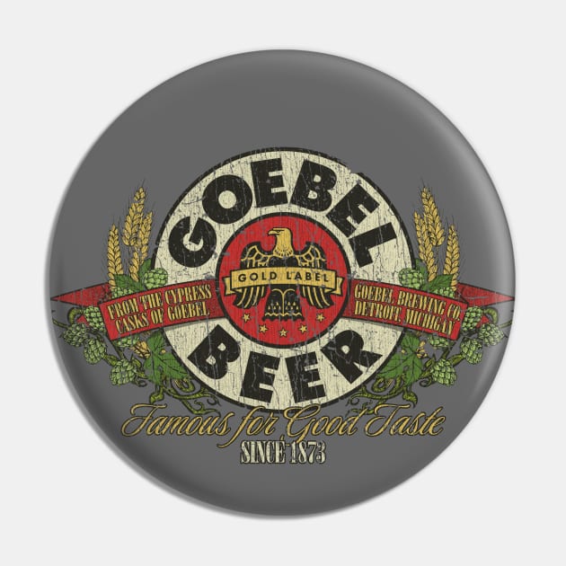Goebel Gold Label Beer 1940 Pin by JCD666