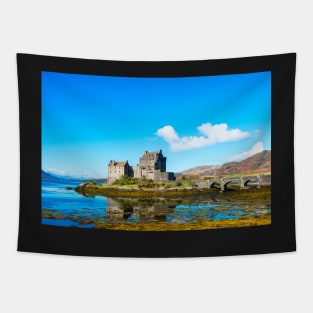 Iconic Eilean Donan Castle Tapestry