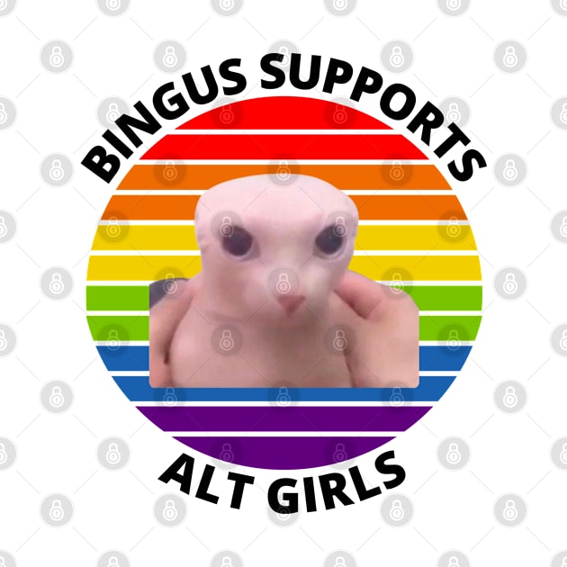 Bingus My Beloved Sphinx Cat Meme by BobaPenguin