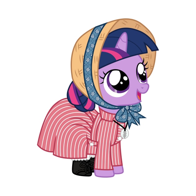 Twilight Sparkle as Addy by CloudyGlow