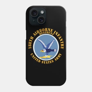 188th Airborne Infantry Regiment - SSI X 300 Phone Case