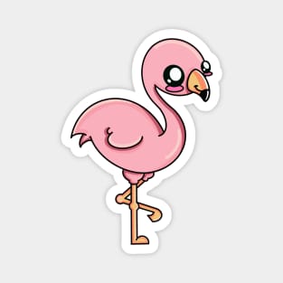 Kawaii Flamingito Magnet