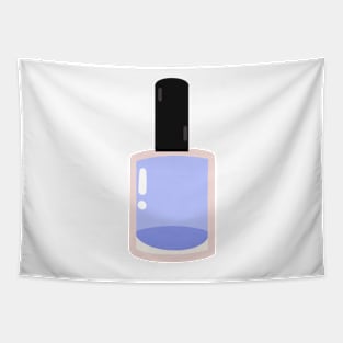 Blue nail polish bottle Tapestry