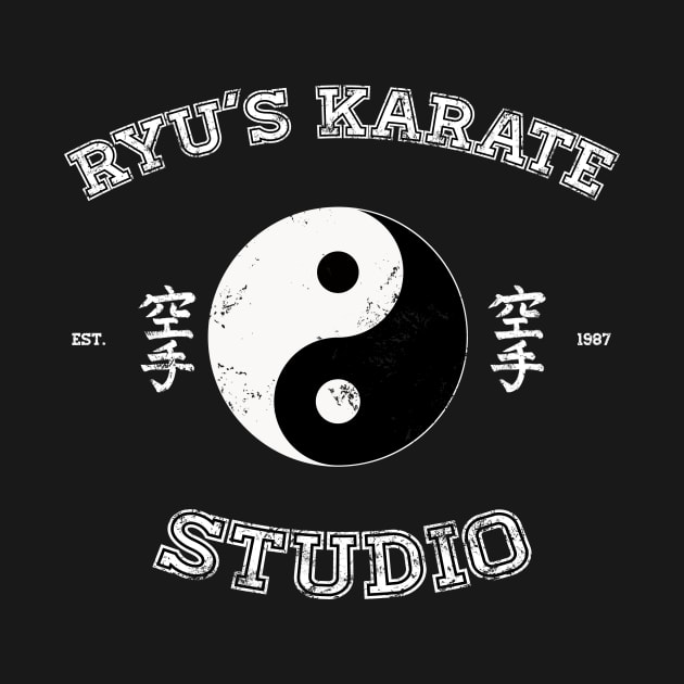 Ryu's Karate Studio by tombst0ne