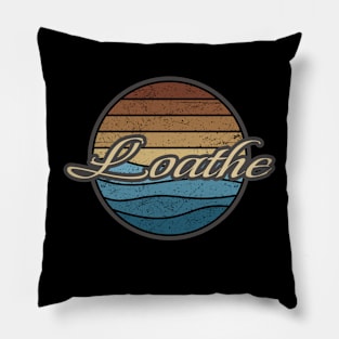 Loathe Retro Waves Pillow